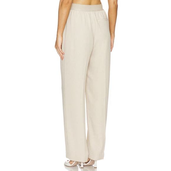 Spanx Carefree Crepe Trouser Pants Sz S Tahini Tan Career Work Office Capsule - Picture 3 of 14